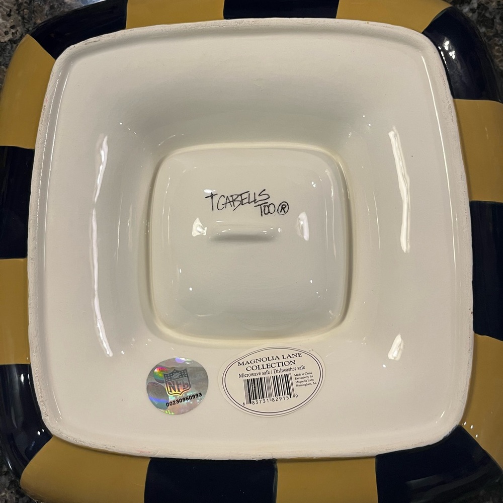Magnolia Lane Collection St.Louis Rams Chip & Dip Bowl - Picture 2 of 2